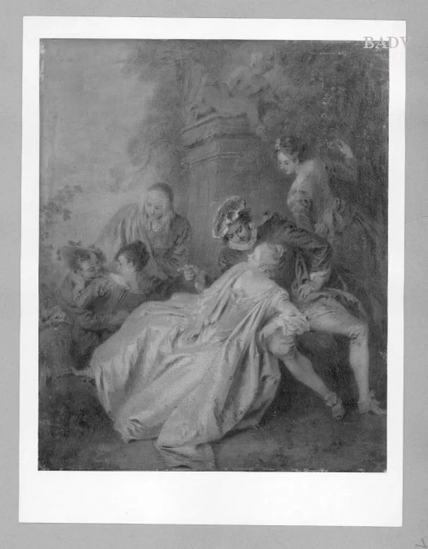 Coppia di innamorati con curiosi - Führermuseum, Linz